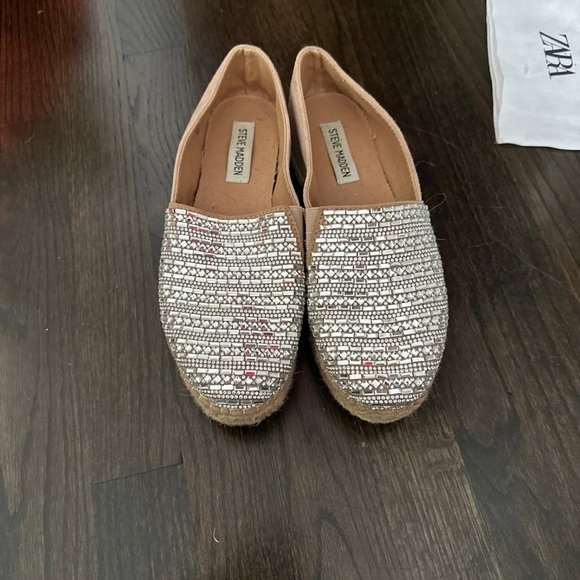 Basically brand new Steve Madden bling espadrille - Picture 1 of 3
